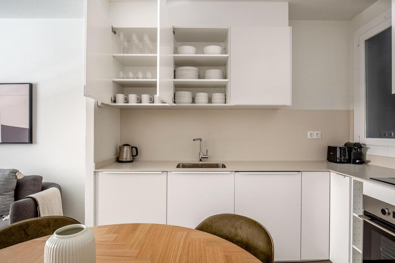 Blueground El Putxet I El Farro Fully Furnished Bcn-133 Appartamento